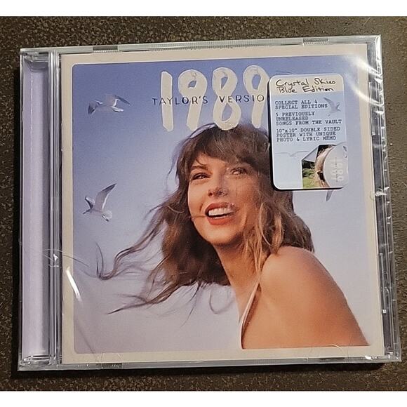 1989 (Taylor's Version) - Crystal Skies Blue Edition - Swift, Taylor (2023, CD) - Picture 1 of 2